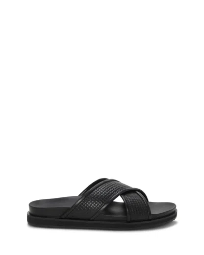 Vince Camuto Men's Dabor Cross-band Sandal In Black