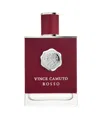 Vince Camuto Men's Rosso Eau De Toilette Fragrance, 3.4 Oz. In Transparent