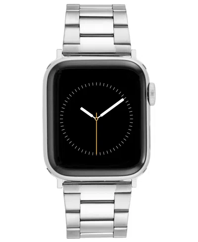 Vince Camuto Men's Silver-tone Stainless Steel Link Band Compatible With 42mm, 44mm, 45mm, Ultra, Ultra2 Apple Wa