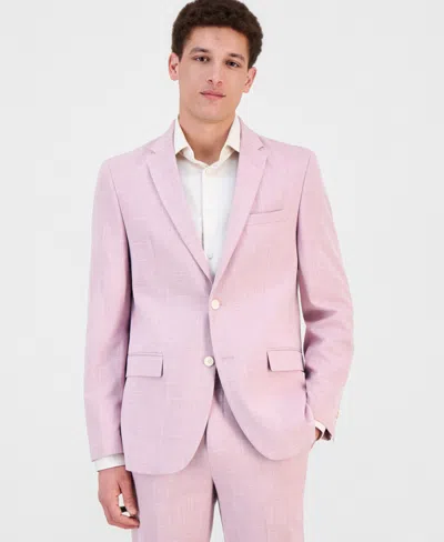 Vince Camuto Men's Slim-fit Spandex Super-stretch Suit Jacket In Pink