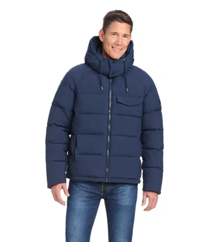 Vince Camuto Men's Ultra Stretch Regular-fit Puffer Jacket In Blue