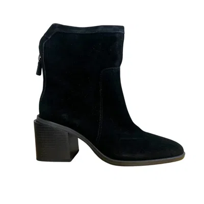 Vince Camuto Kortimy Boots Womens Black Suede Pointed Toe Bootie Hawk2311 In Multi