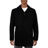 Vince Camuto Mens Layered Polyester Overcoat