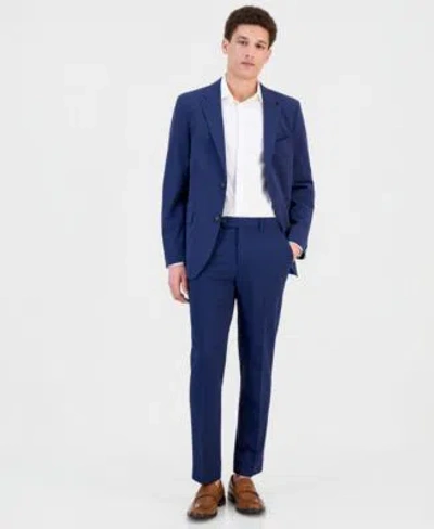 Vince Camuto Mens Slim Fit Spandex Super Stretchsuit Separates In Light Grey