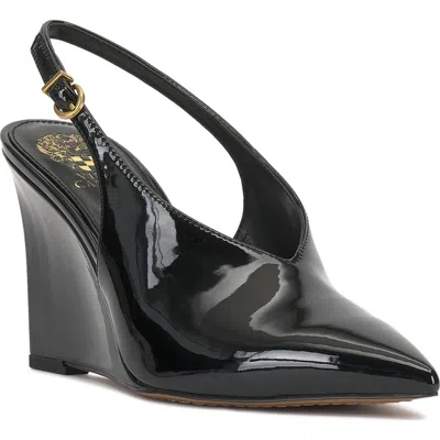 VINCE CAMUTO VINCE CAMUTO MERISTI SLINGBACK POINTED TOE WEDGE PUMP