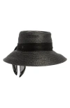 Vince Camuto Metallic Bucket Hat In Black
