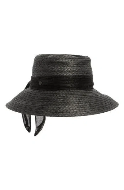 Vince Camuto Metallic Bucket Hat In Black