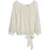 Vince Camuto Metallic Off The Shoulder Top