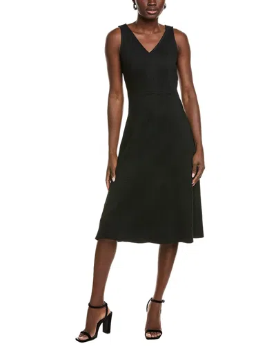 Vince Camuto Midi Dress In Black