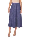 Vince Camuto Midi Skirt In Cool Water