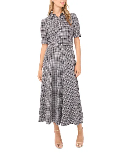 Vince Camuto Midi Skirt In Multi