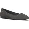 Vince Camuto Minndy Flat In Onyx