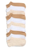 Vince Camuto Missy Basic Assorted 10-pack Ankle Socks In Multi