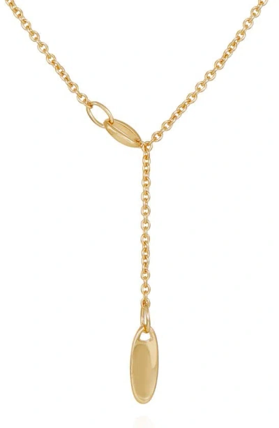 Vince Camuto Mix Chain Y-necklace In Gold