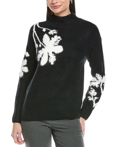 Vince Camuto Mock Neck Sweater In Multi