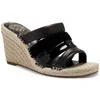 Vince Camuto Molisana Womens Leather Slip On Espadrilles In Black