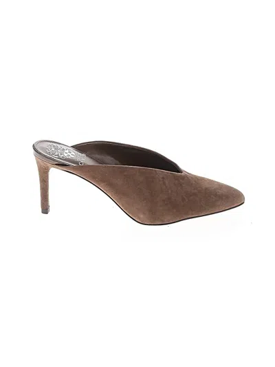 Pre-owned Vince Camuto Mule/clog In Brown