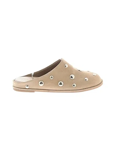 Pre-owned Vince Camuto Mule/clog In Tan
