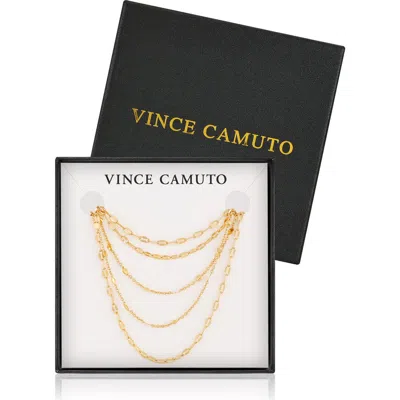 Vince Camuto Multi-strand Necklace In Brown