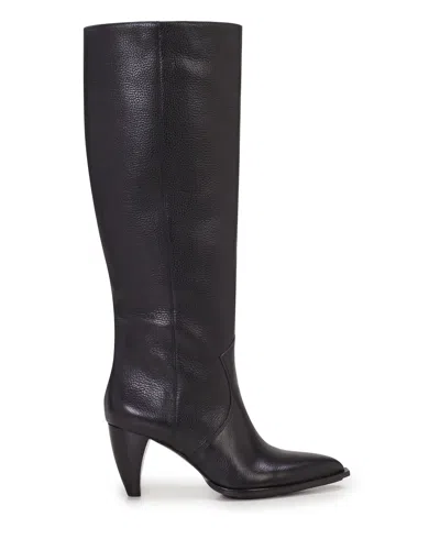 Vince Camuto Nally Extra Wide Calf Boot In Black