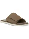 VINCE CAMUTO NARE WOMENS SUEDE SLIDE SANDALS