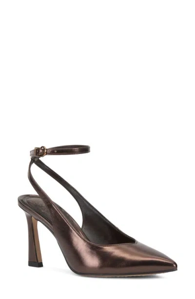 Vince Camuto Nellah Pointed Toe Pump In Brown