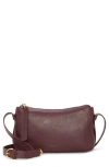 Vince Camuto Noemi Leather Crossbody Bag In Brown