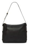 Vince Camuto Noemi Leather Shoulder Bag In Black