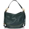 Vince Camuto Noemy Leather Shoulder Bag In Blue
