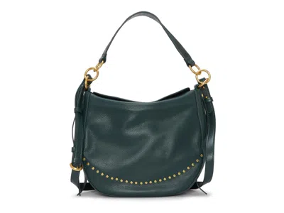 Vince Camuto Noemy Leather Shoulder Bag In Green
