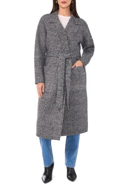 VINCE CAMUTO VINCE CAMUTO NOTCHED LAPEL TIE WAIST CARDIGAN