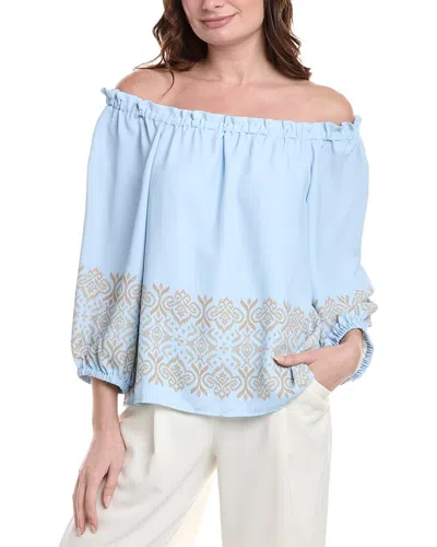 VINCE CAMUTO OFF-THE-SHOULDER BLOUSE