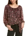Vince Camuto Off-the-shoulder Top In Black