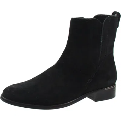 Vince Camuto Okalinra Womens Suede Almond Toe Ankle Boots In Multi