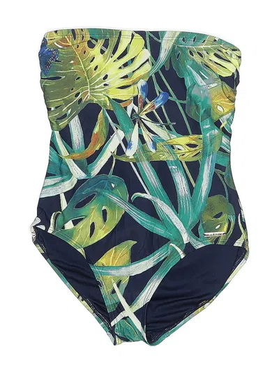 Pre-owned Vince Camuto One Piece Swimsuit In Blue
