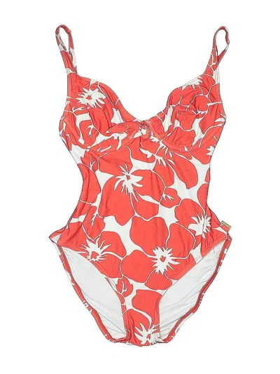 Vince Camuto One Piece Swimsuit In Brown