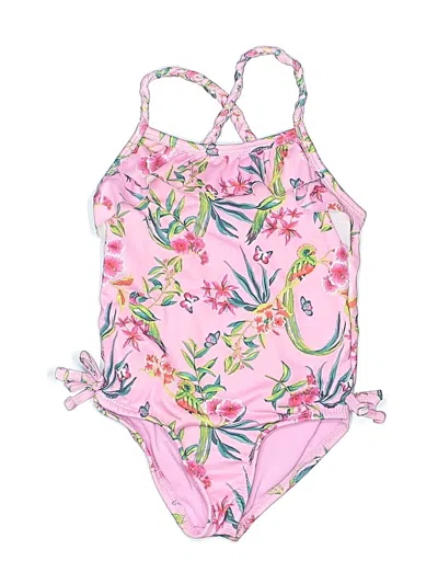 Pre-owned Vince Camuto Kids' One Piece Swimsuit In Pink