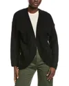 Vince Camuto Open Cardigan In Black