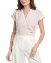 Vince Camuto Open Placket Top