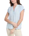 Vince Camuto Open Placket Top