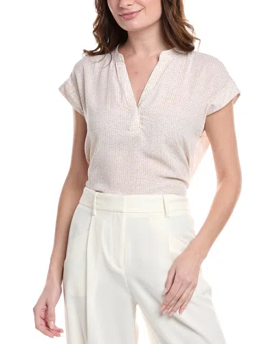 VINCE CAMUTO OPEN PLACKET TOP