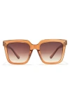 Vince Camuto Oversize Square Sunglasses In Nude