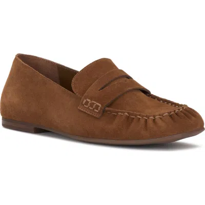 Vince Camuto Paelyn Penny Loafer In Brown