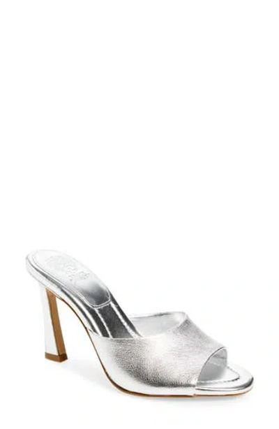 Vince Camuto Paigley Mule Sandal In Silver