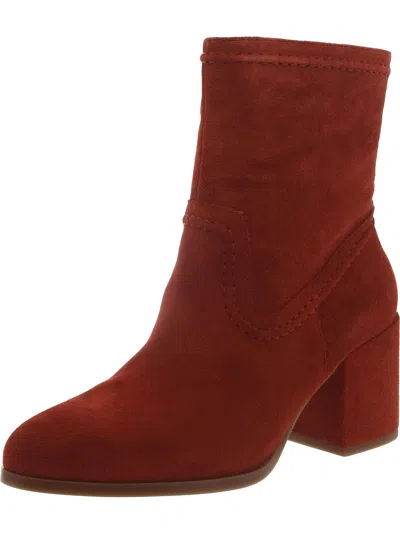 Vince Camuto Pailey Womens Suede Zipper Ankle Boots In Multi