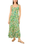 Vince Camuto Paisley Floral Maxi Sundress In Multi