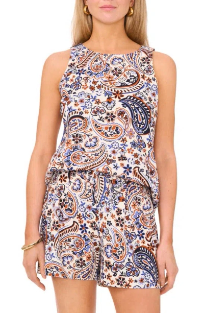 Vince Camuto Paisley Tank In Multi