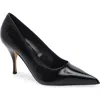 Vince Camuto Paislie Leopard Print Patent Pump