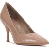 Vince Camuto Paislie Leopard Print Patent Pump
