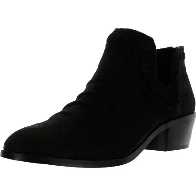 Vince Camuto Palmina Womens Padded Insole Block Heel Ankle Boots In Multi